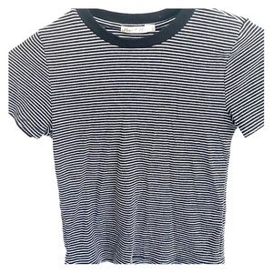 Black and White fitted shirt